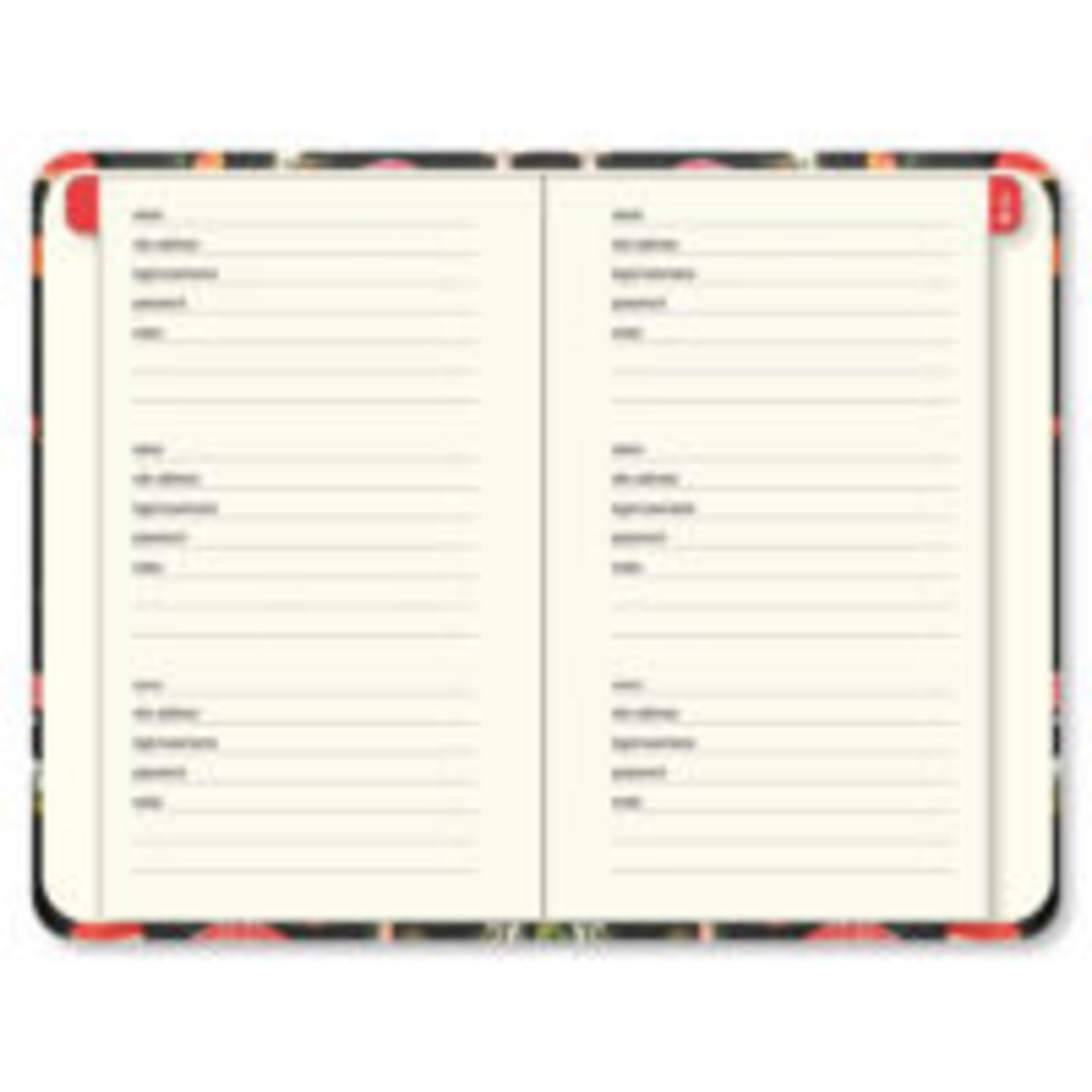 Peter Pauper Logbook Internet address & Password Peter Pauper Mushrooms