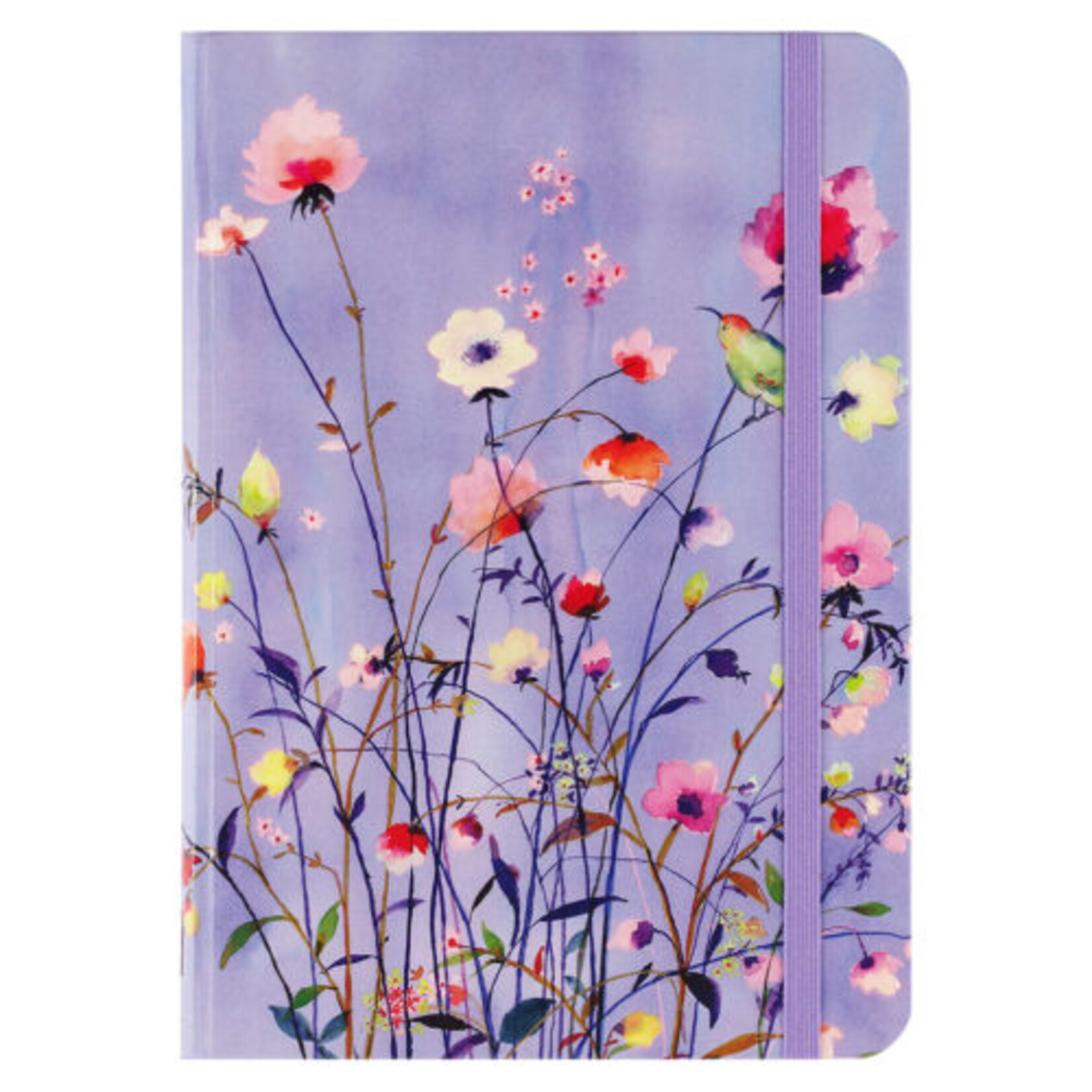 Peter Pauper Compact Journal Peter Pauper Lavender Wildflowers