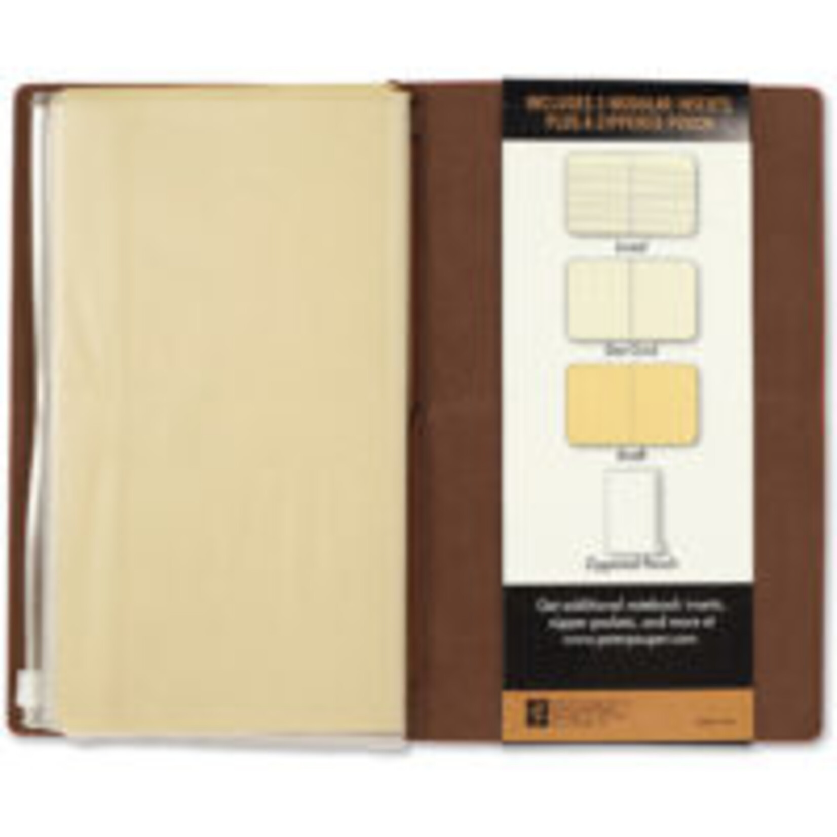 Peter Pauper Voyager Notebook Peter Pauper Nutmeg