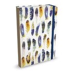Peter Pauper Mid Size Journal Peter Pauper Watercolor Feathers