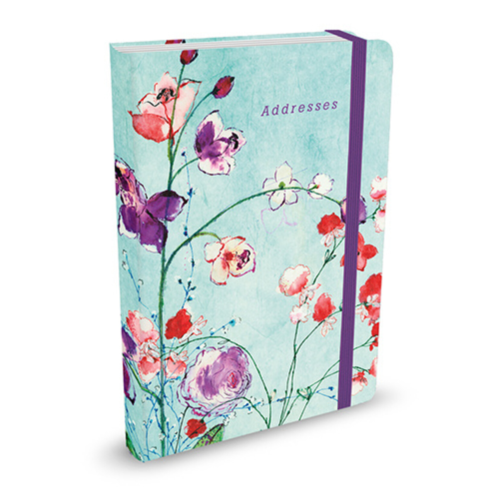 Addressbook Peter Pauper Fuchsia Blooms