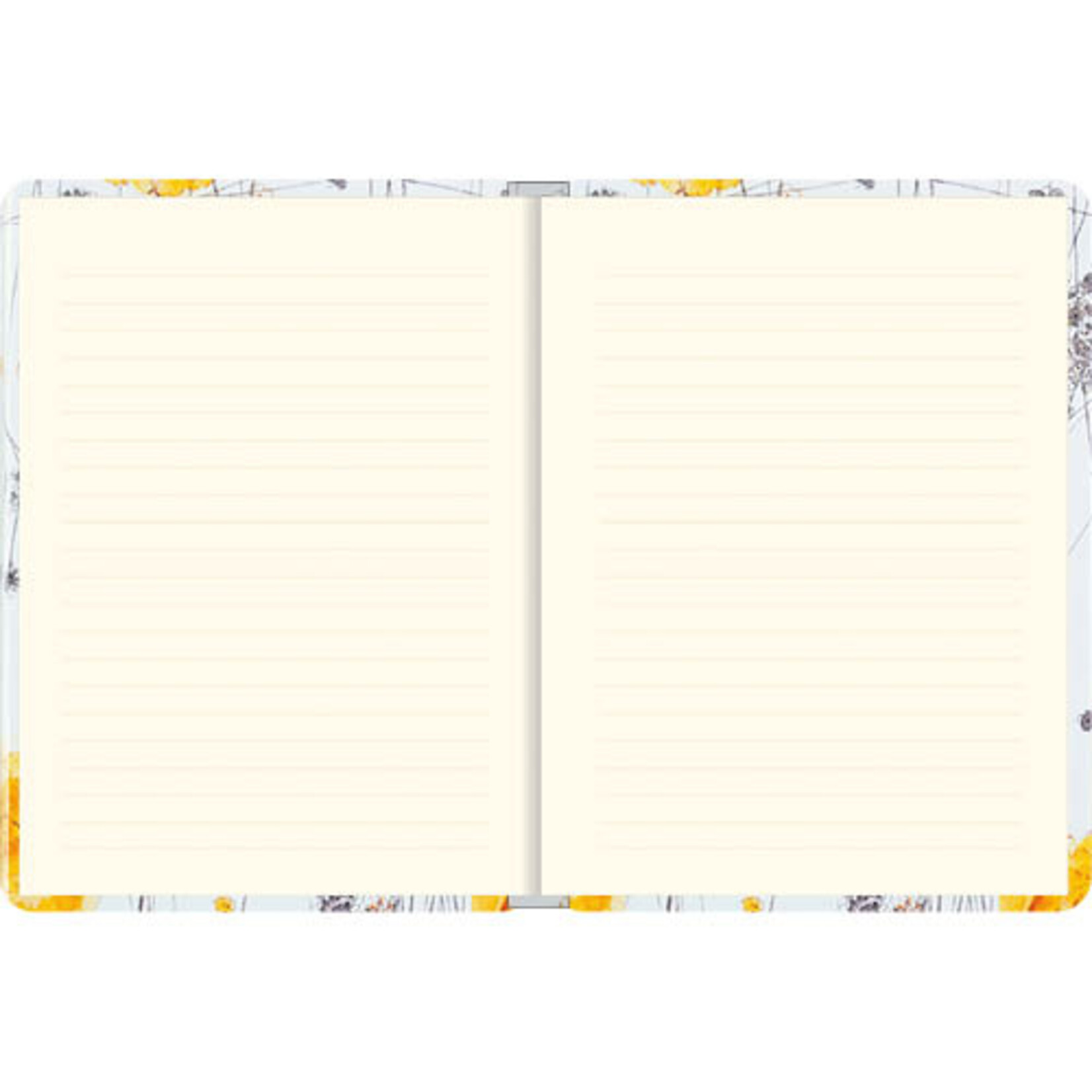 Compact Journal  Peter Pauper Yellow Flowers