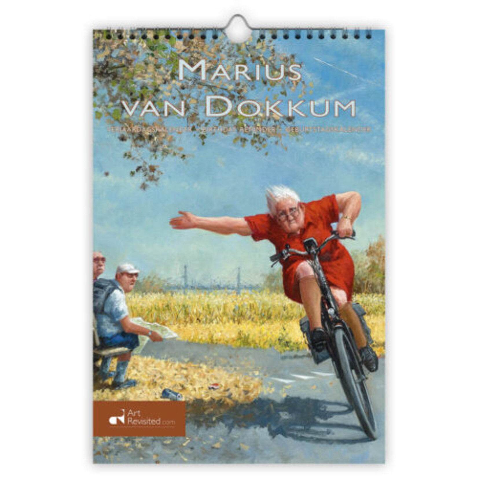Marius van Dokkum - TURBO 40 verjaardagskalender A4