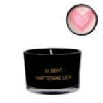 SOY CANDLE - JIJ BENT HARTSTIKKE LEUK