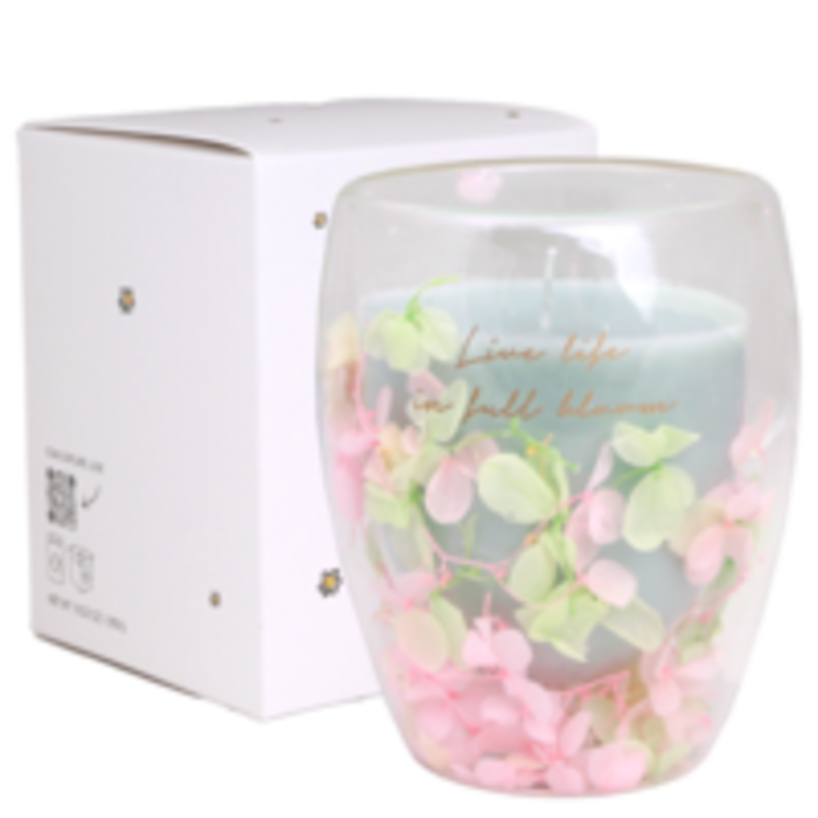 SOY CANDLE - LIVE LIFE IN FULL BLOOM - JASMINE