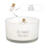 My Flame Lifestyle FLESSENPOST KAARS - JIJ MAAKT MIJ BLIJ