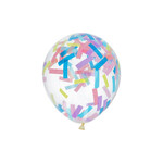 Ballonnen Confetti Pastel 4/ 30cm