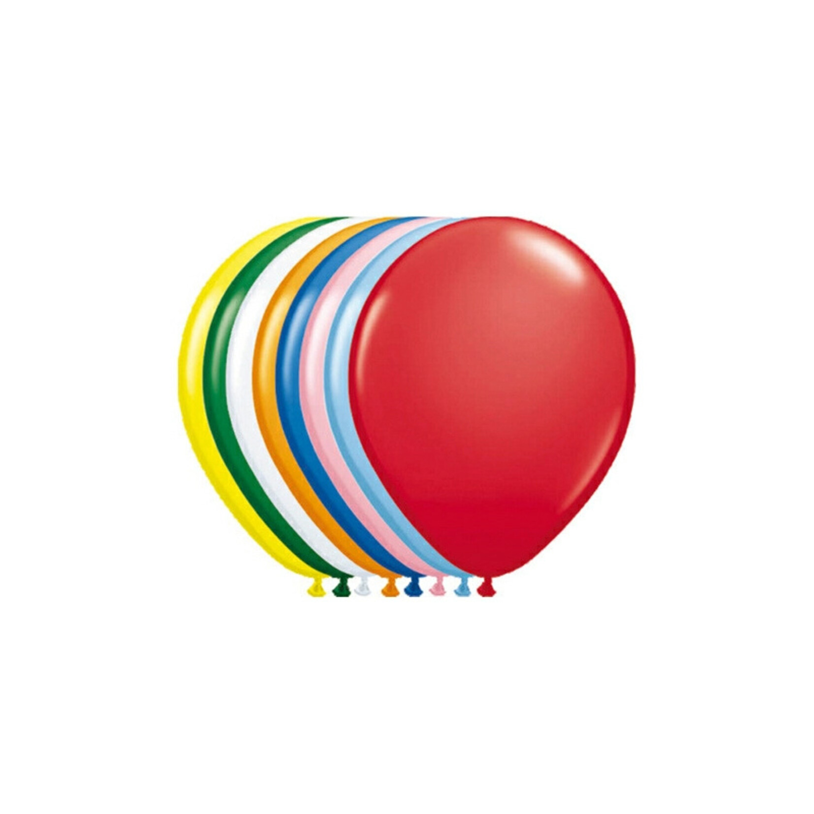 Ballonnen Kleur ass 10/ 30cm