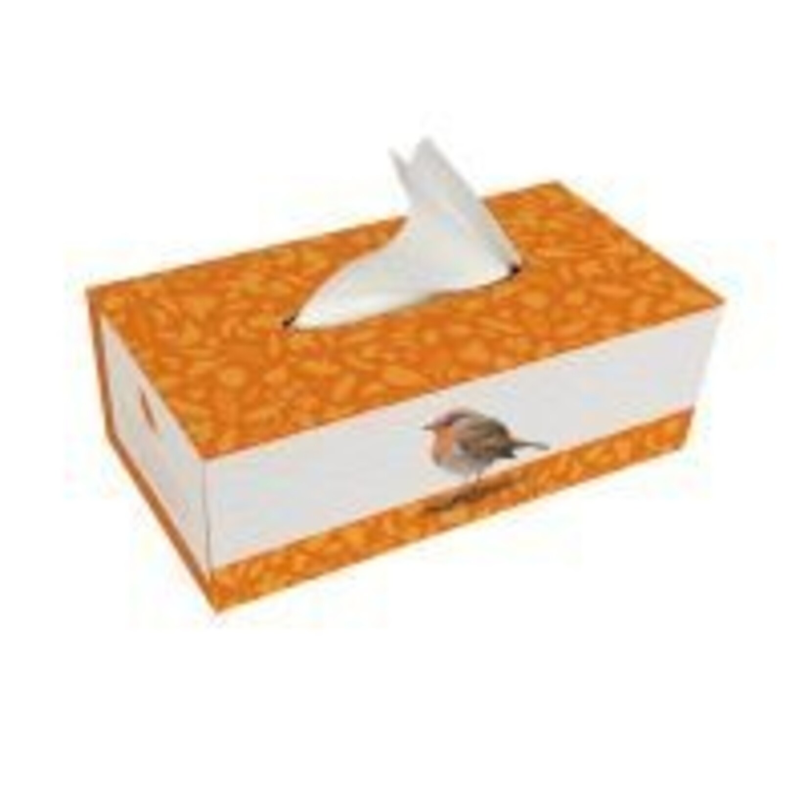 Tissuebox houder: Drie vogels, Elwin van der Kolk, Vogelbescherming Nederland