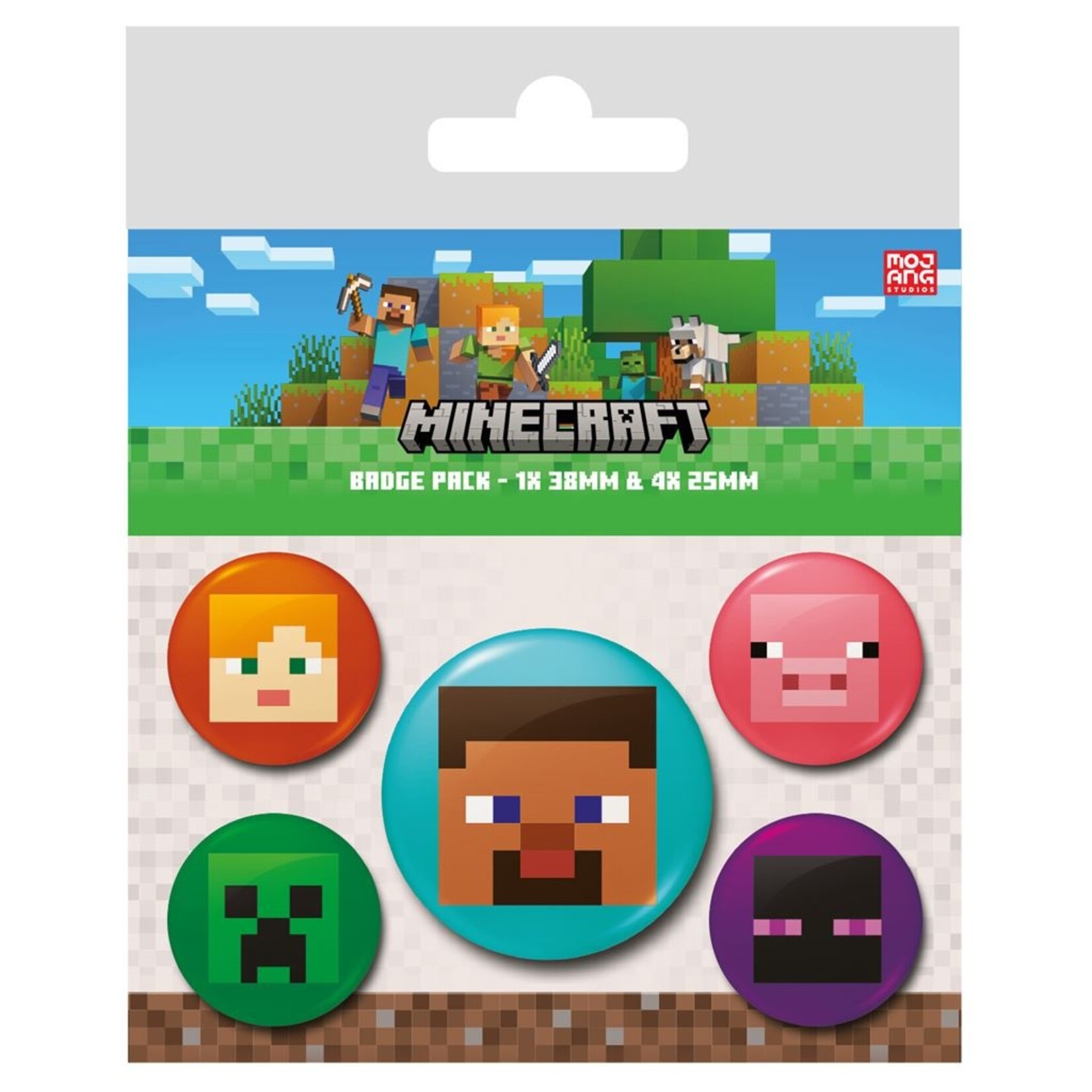 BADGE PACK MINECRAFT