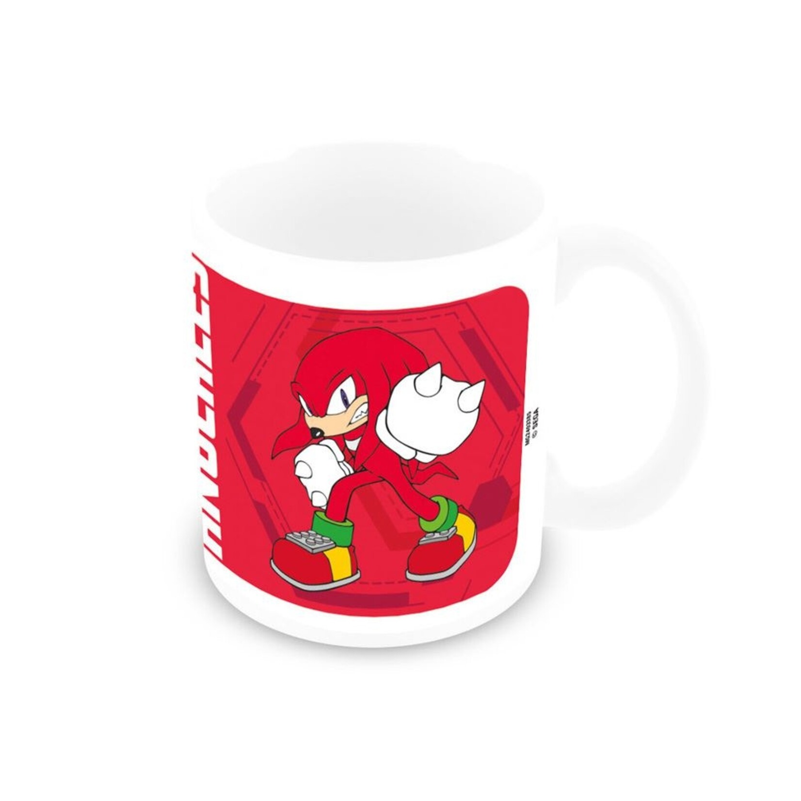 MUG KNUCKLES RED SONIC