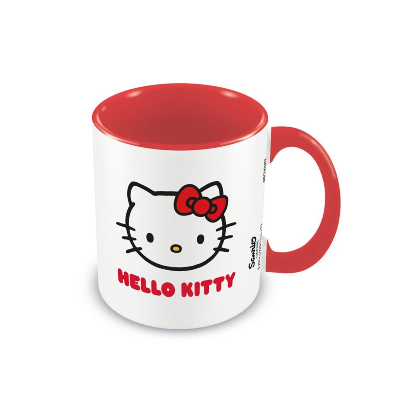 MUG INNER RED HELLO KITTY