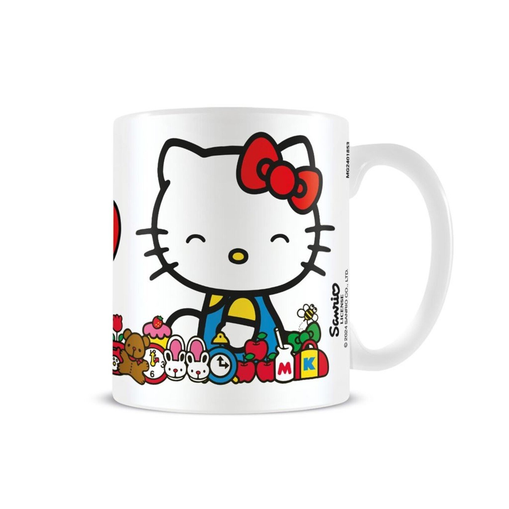 WHITE MUG HELLO KITTY