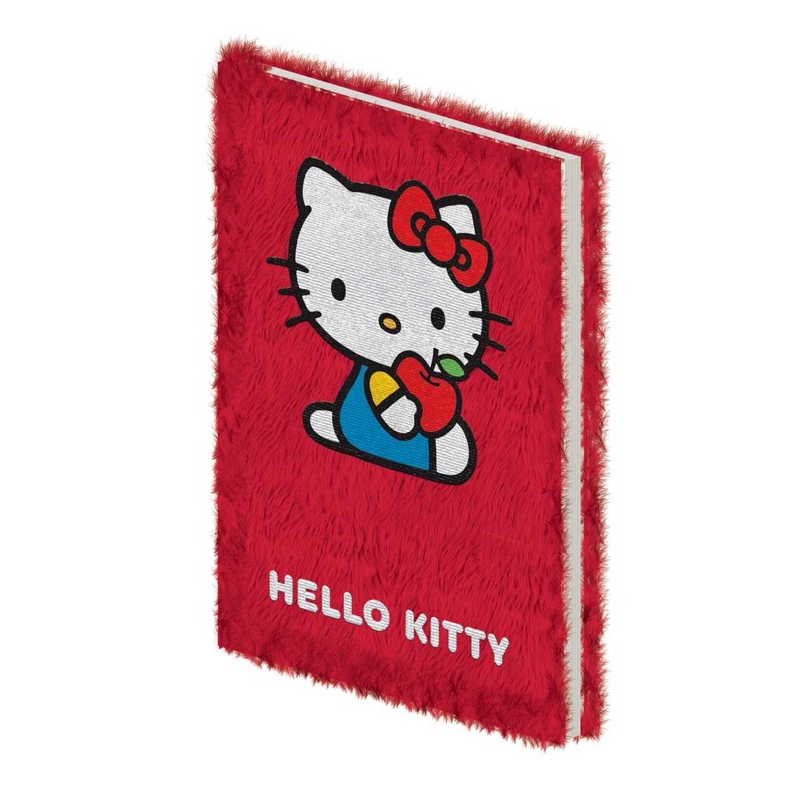 A5 PLUSH NOTEB HELLO KITTY