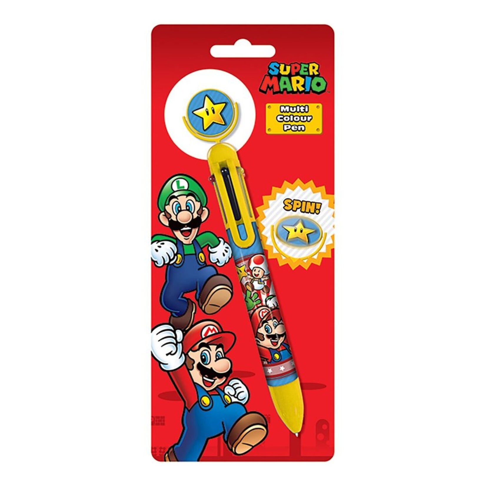 MULTI COLOURED PEN MARIO