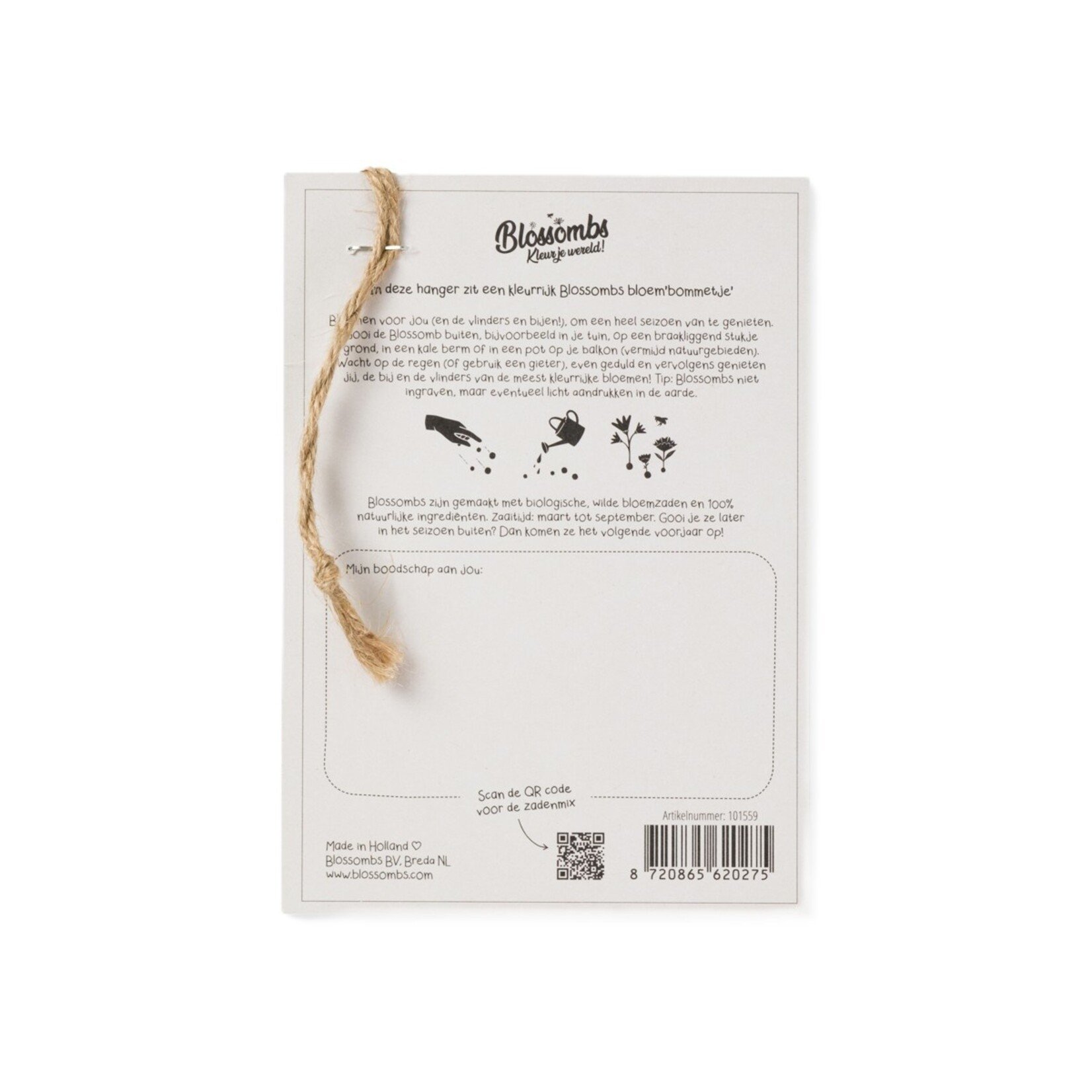 Blossombs hanger -Bloemen voor jou