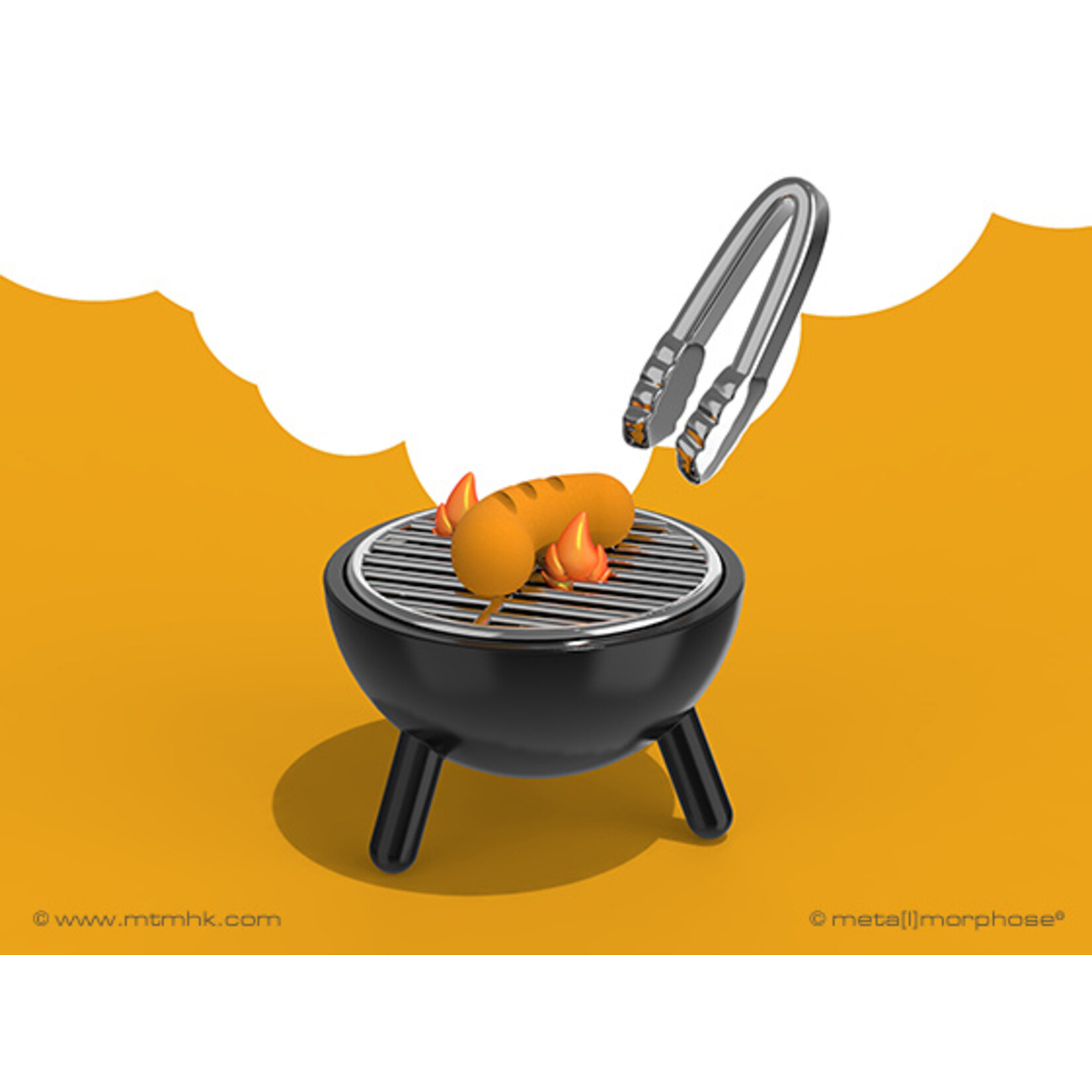 Metalmorphose SLEUTELHANGER BBQ METALMORPHOSE