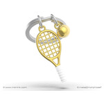 Metalmorphose TENNIS RACKET KEYRING