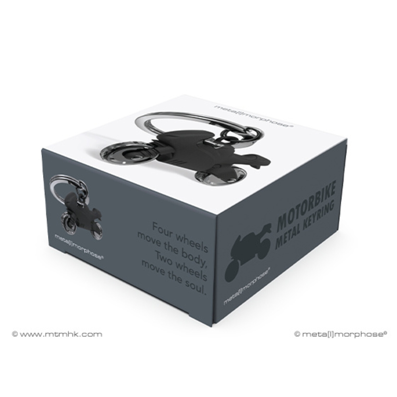 Metalmorphose MATT BULLET MOTORBIKE KEYRING