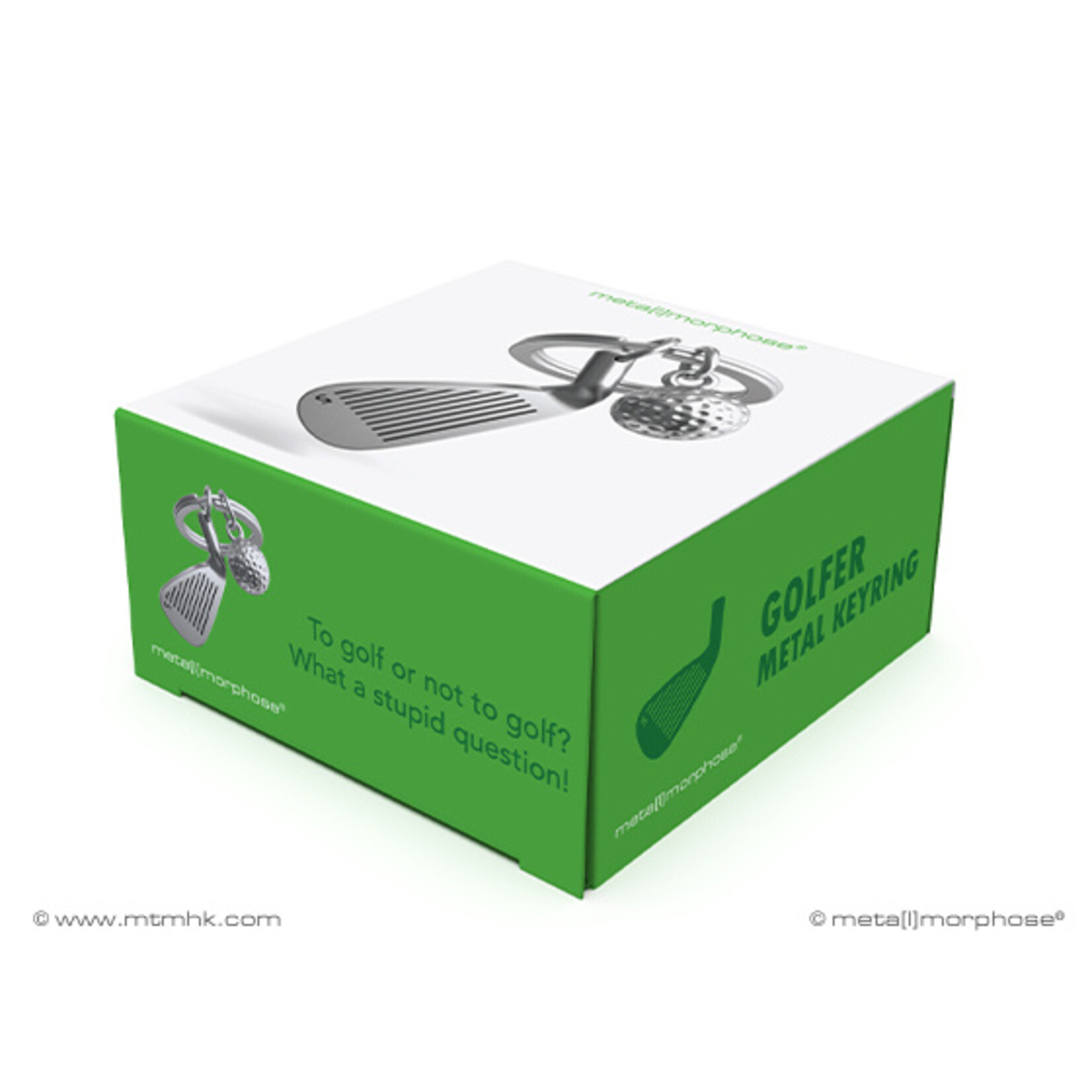 Metalmorphose GOLF CLUB KEYRING