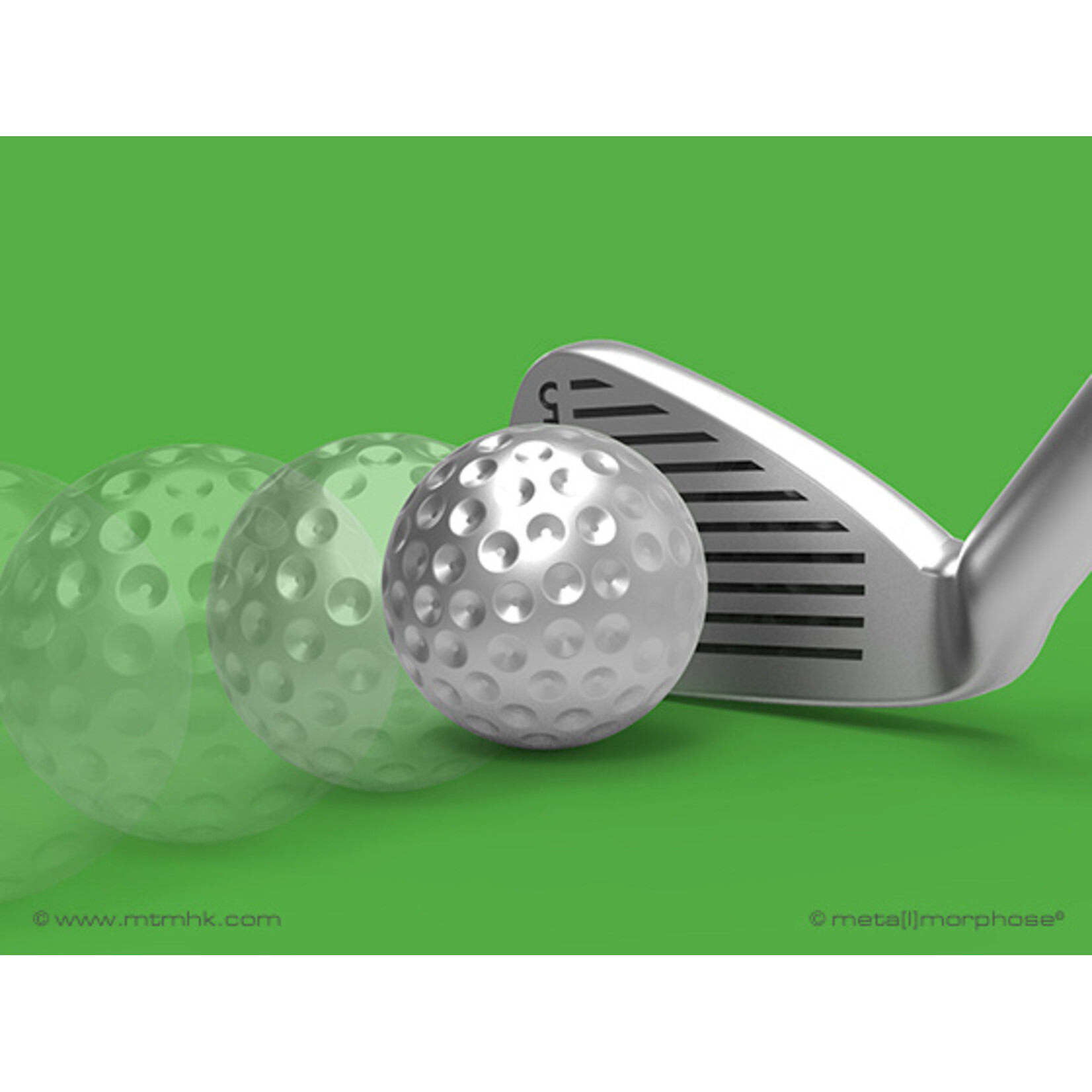 Metalmorphose GOLF CLUB KEYRING