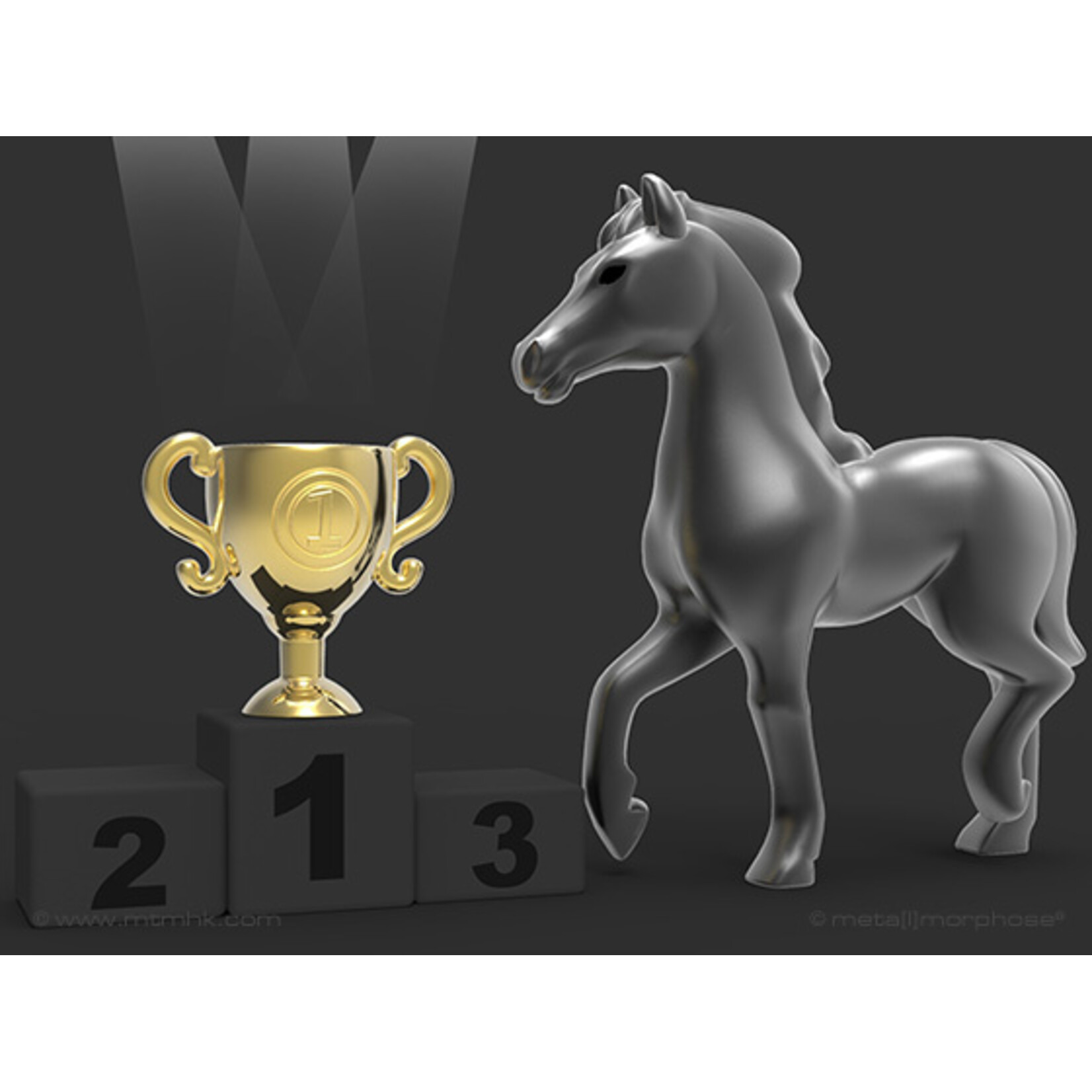 Metalmorphose HORSE KEYRING