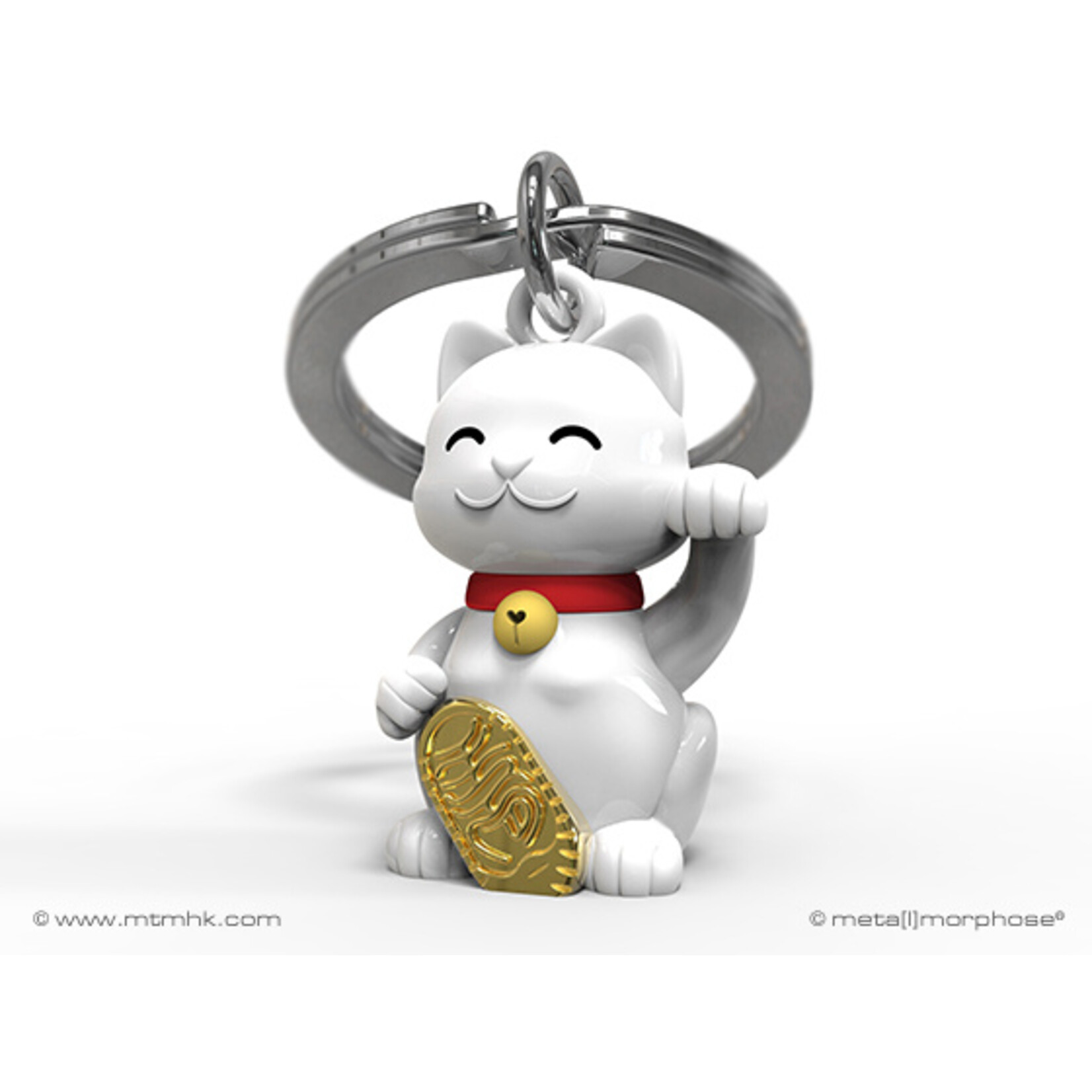 Metalmorphose FORTUNE CAT KEYRING