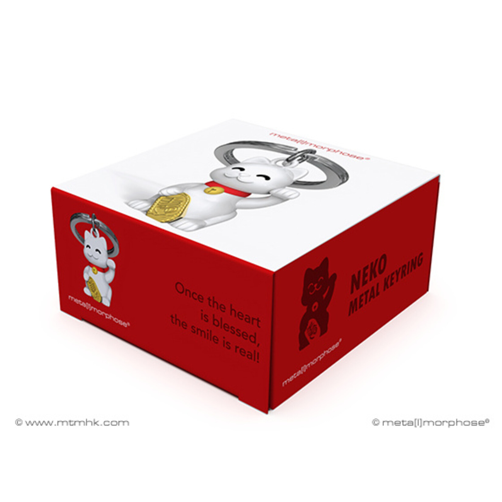 Metalmorphose FORTUNE CAT KEYRING