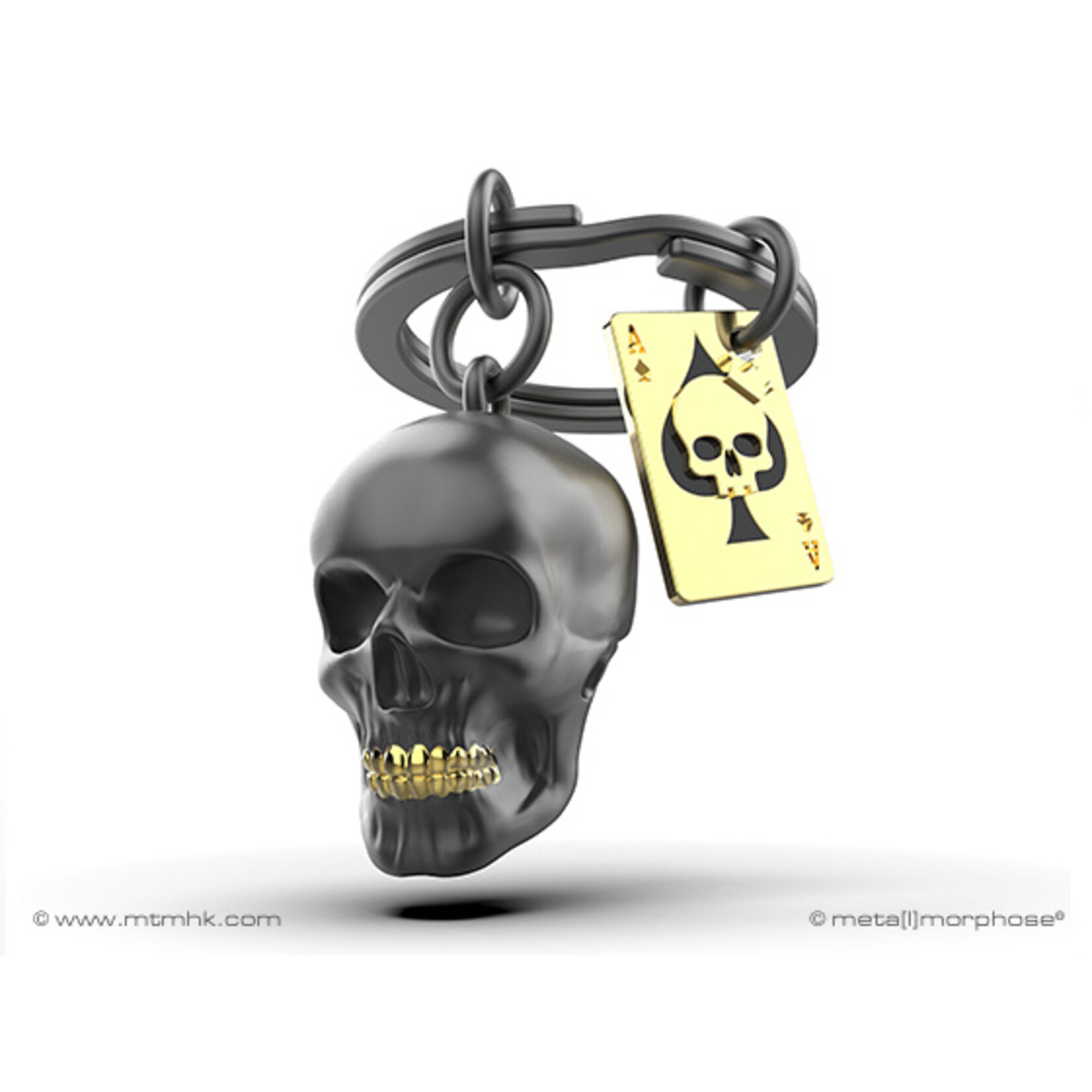 Metalmorphose SKULL KEYRING