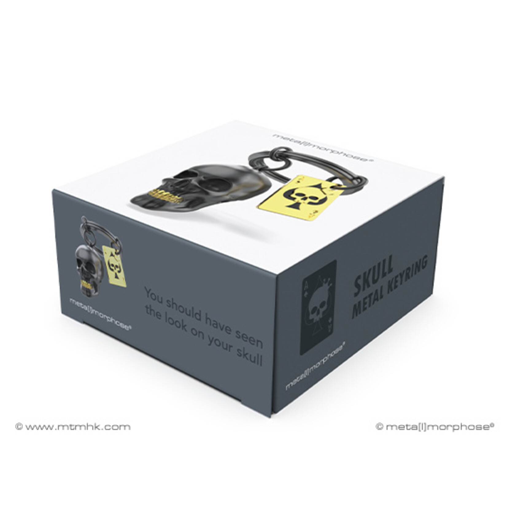 Metalmorphose SKULL KEYRING