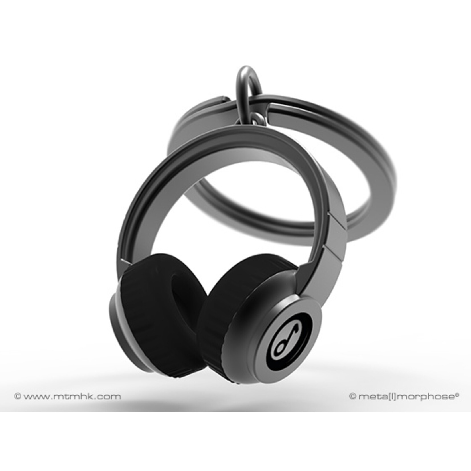 Metalmorphose BLACK HEADPHONE KEYRING