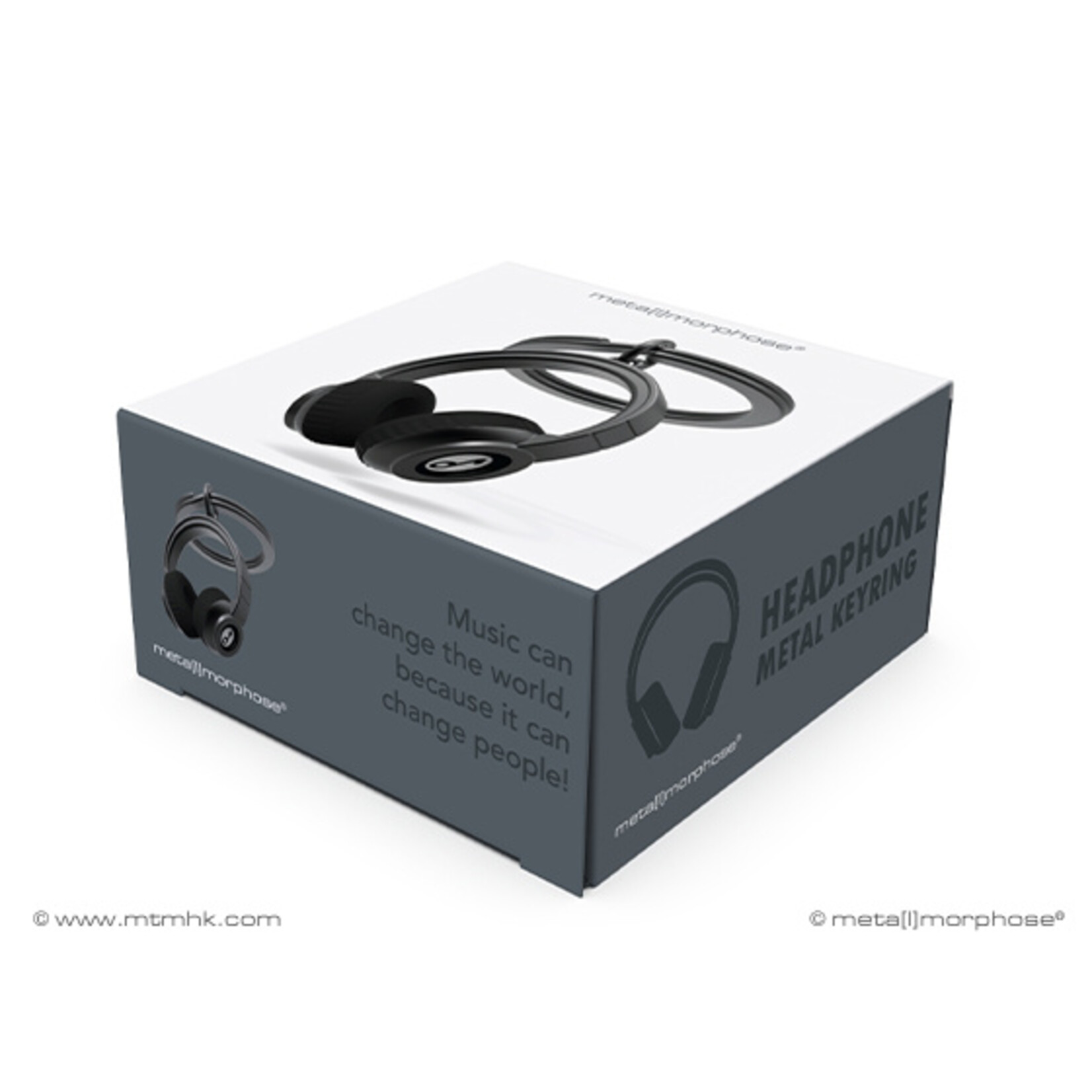 Metalmorphose BLACK HEADPHONE KEYRING