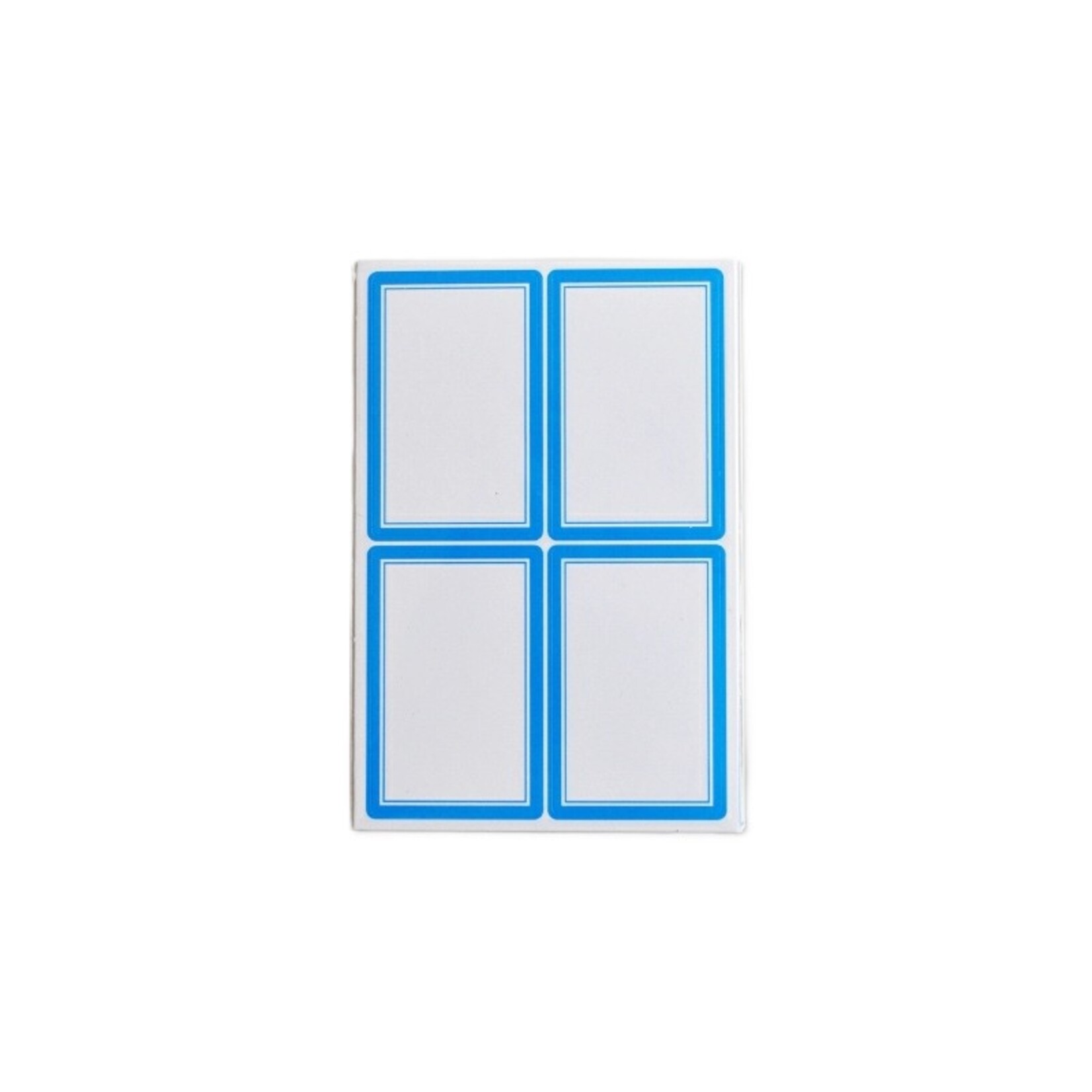 Soho Schooletiket blauwe rand 20 stuks