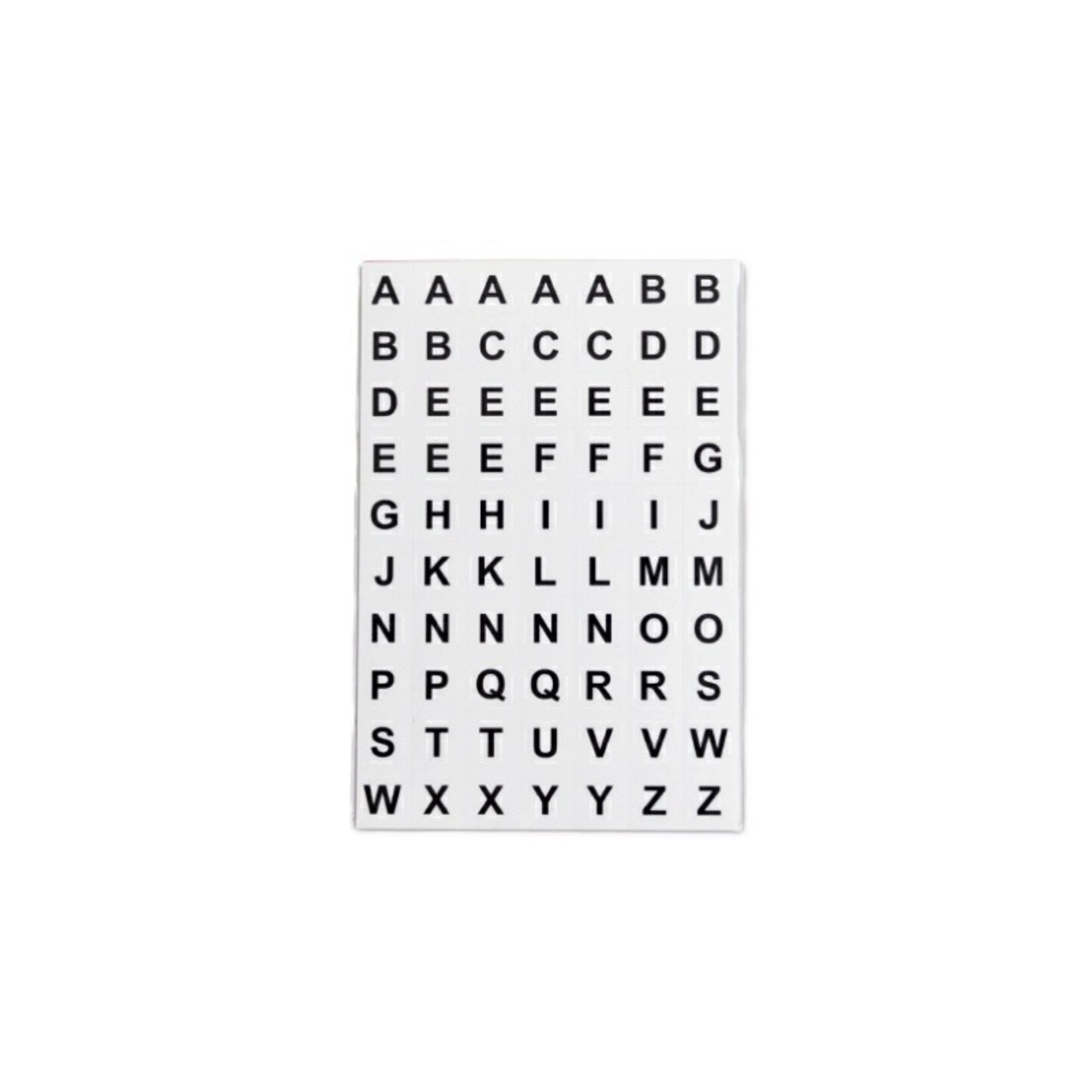 Soho Plakletters A-Z 5mm 2 vel