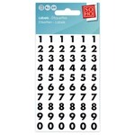 Soho Plakcijfers 0-9 8mm 2 vel