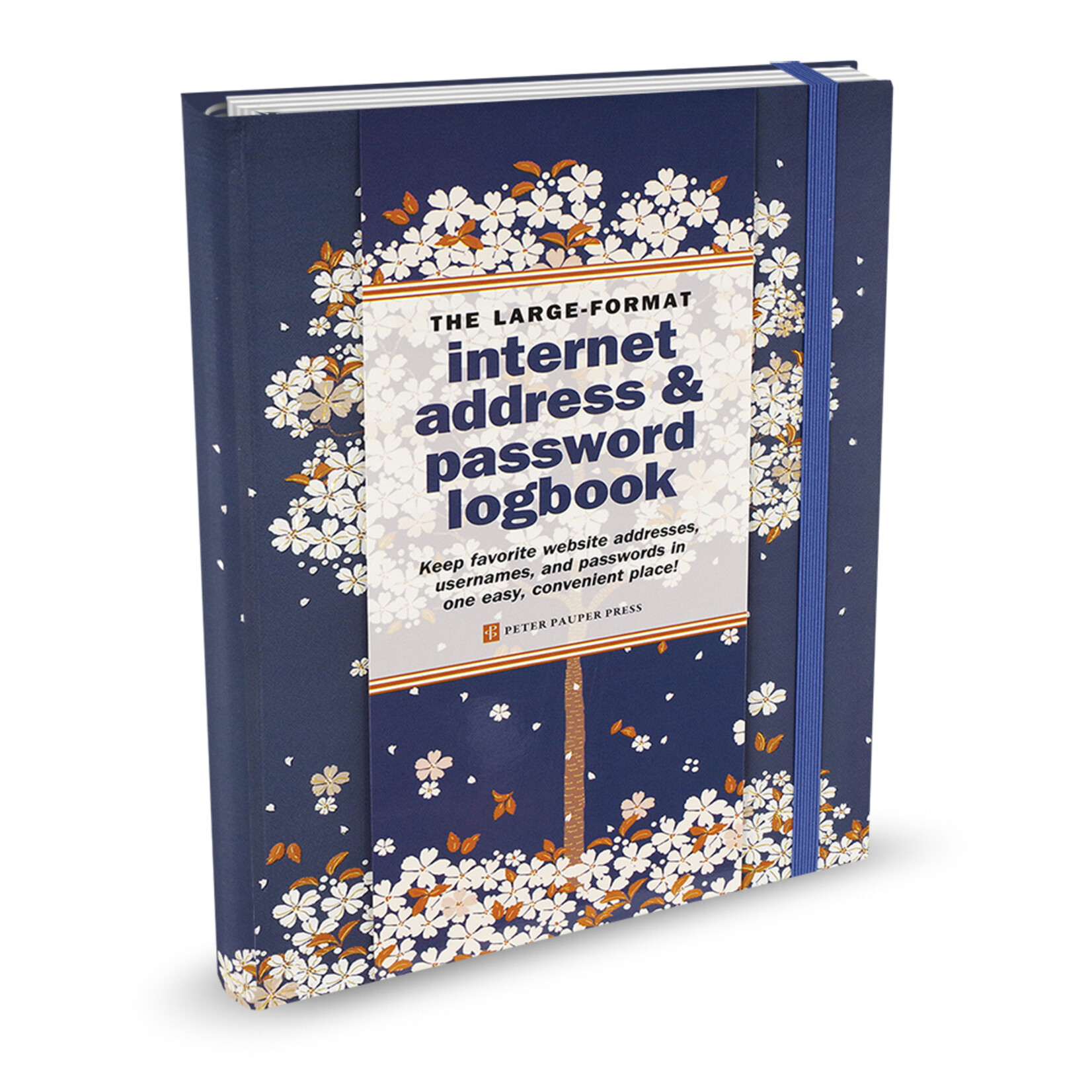 Peter Pauper Logbook Internet address & Password Peter Pauper Amalfi Lemons