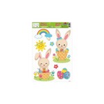 Raamstickers Pasen mandjes