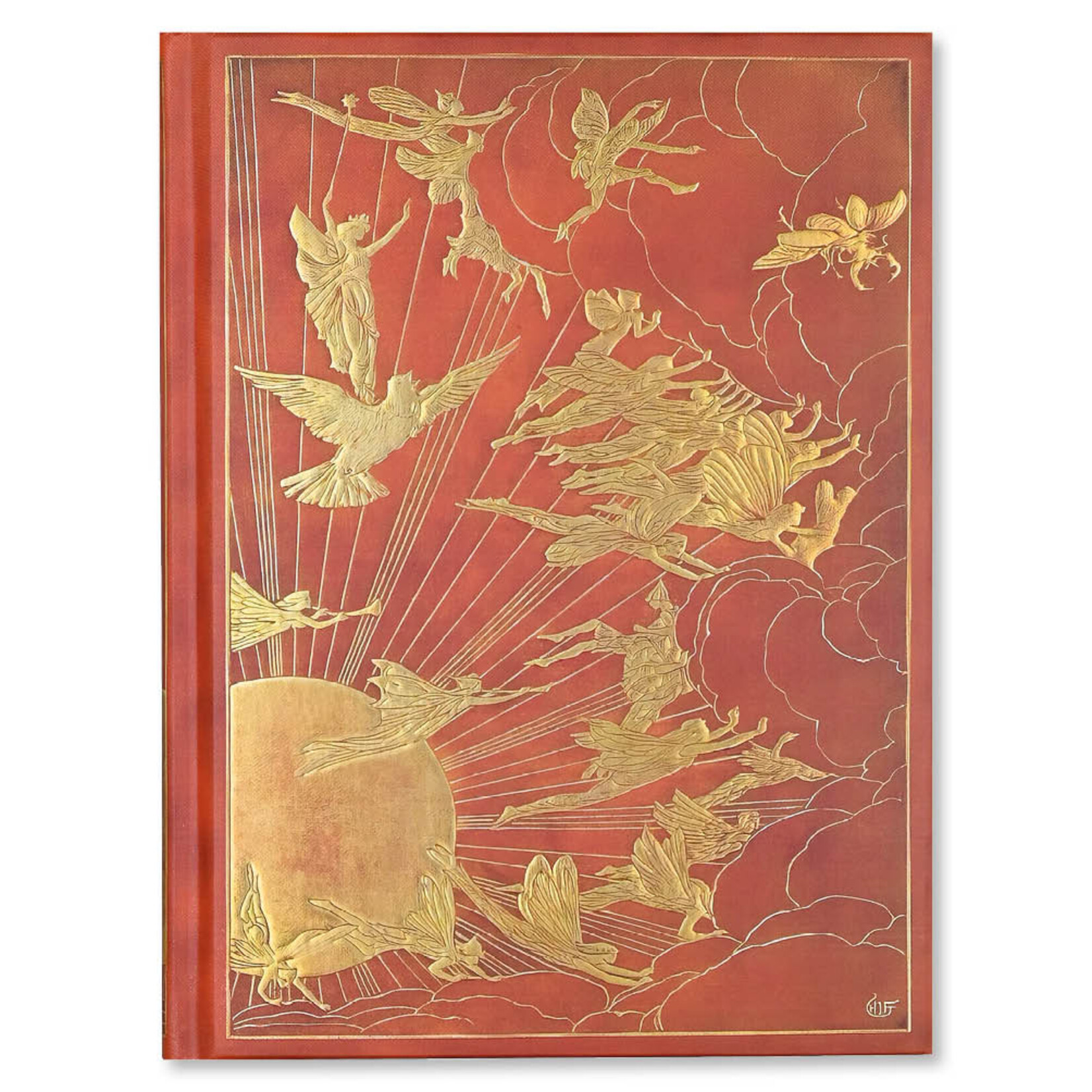 Peter Pauper Bookbound Journal Peter Pauper Orange Fairy