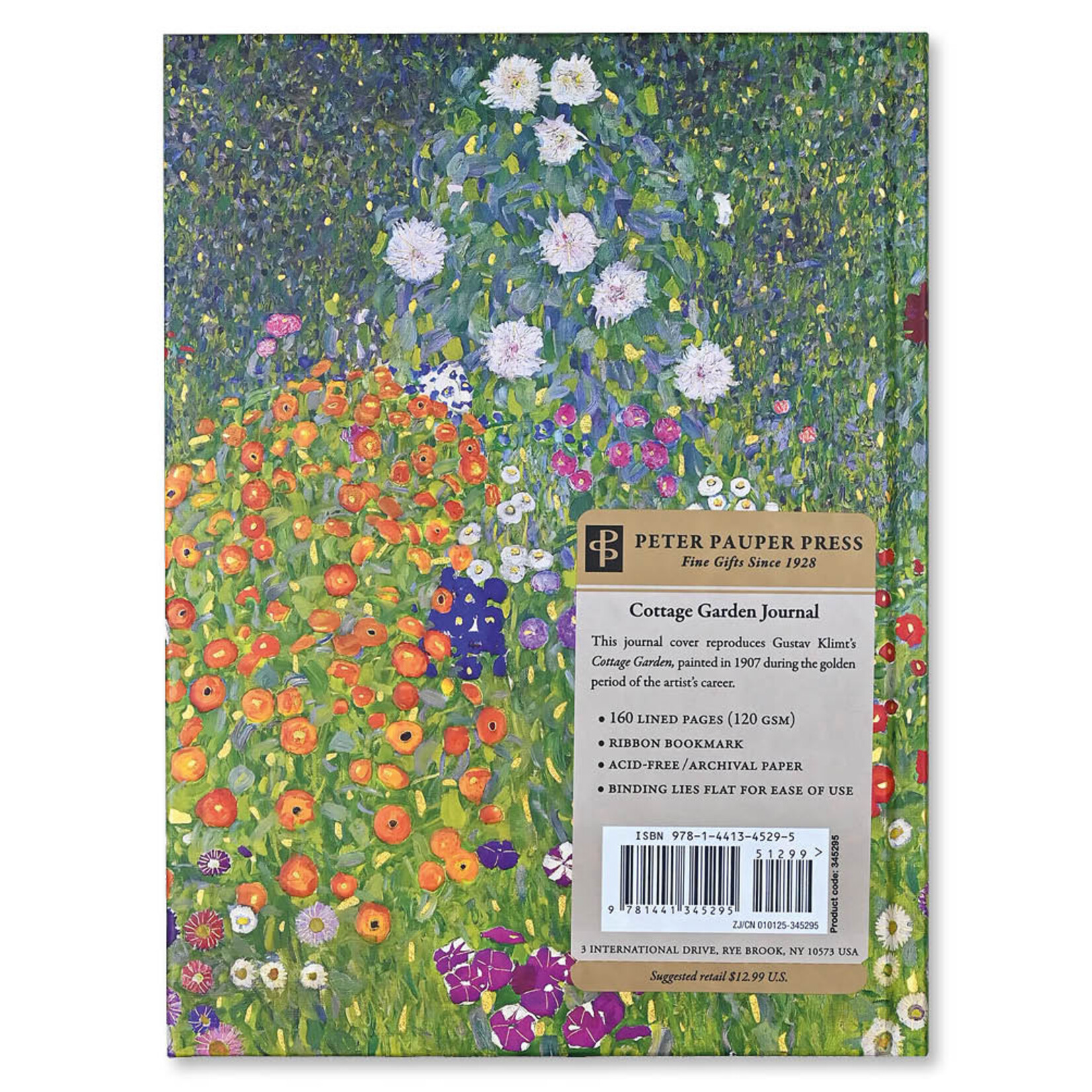 Peter Pauper ookbound Journal Peter Pauper Cottage garden
