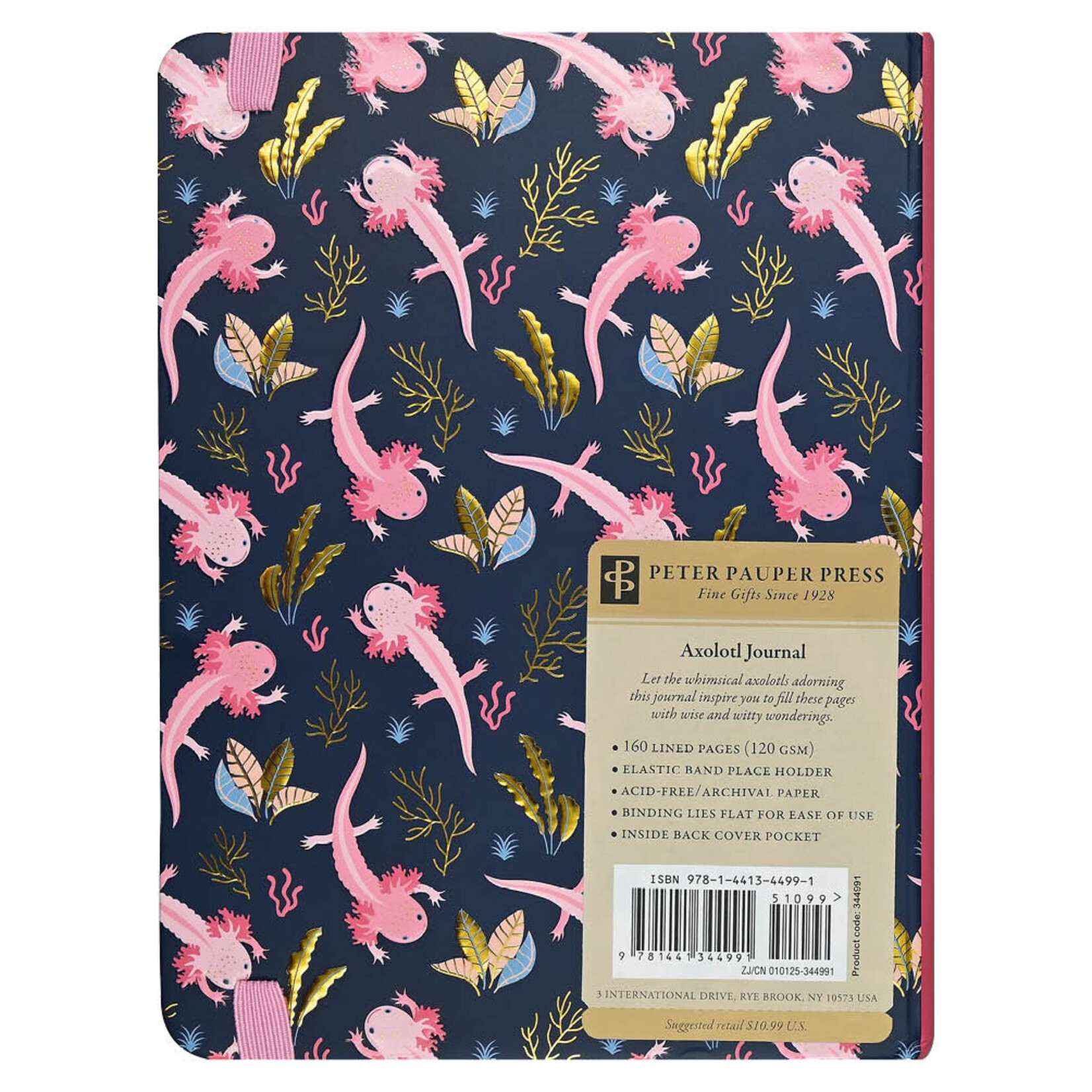 Peter Pauper Mid size Journal Peter Pauper Axolotls