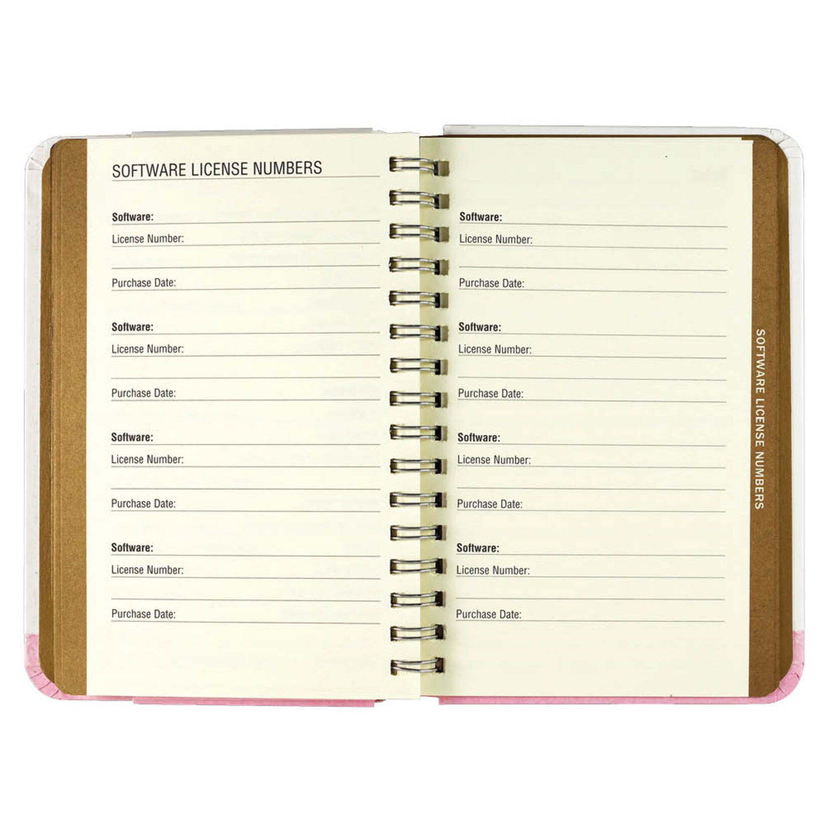 Peter Pauper Logbook Internet address & Password Peter Pauper Tree of Hearts