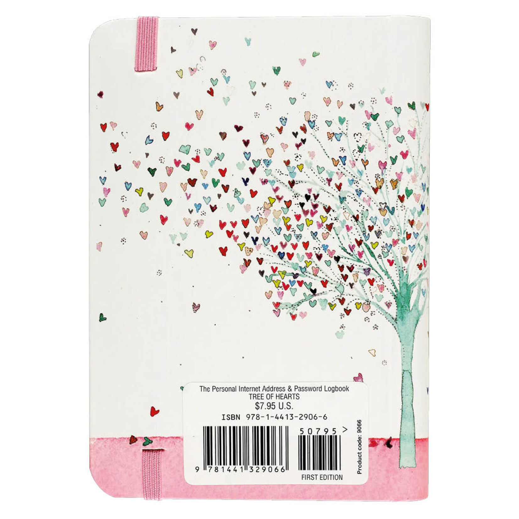 Peter Pauper Logbook Internet address & Password Peter Pauper Tree of Hearts