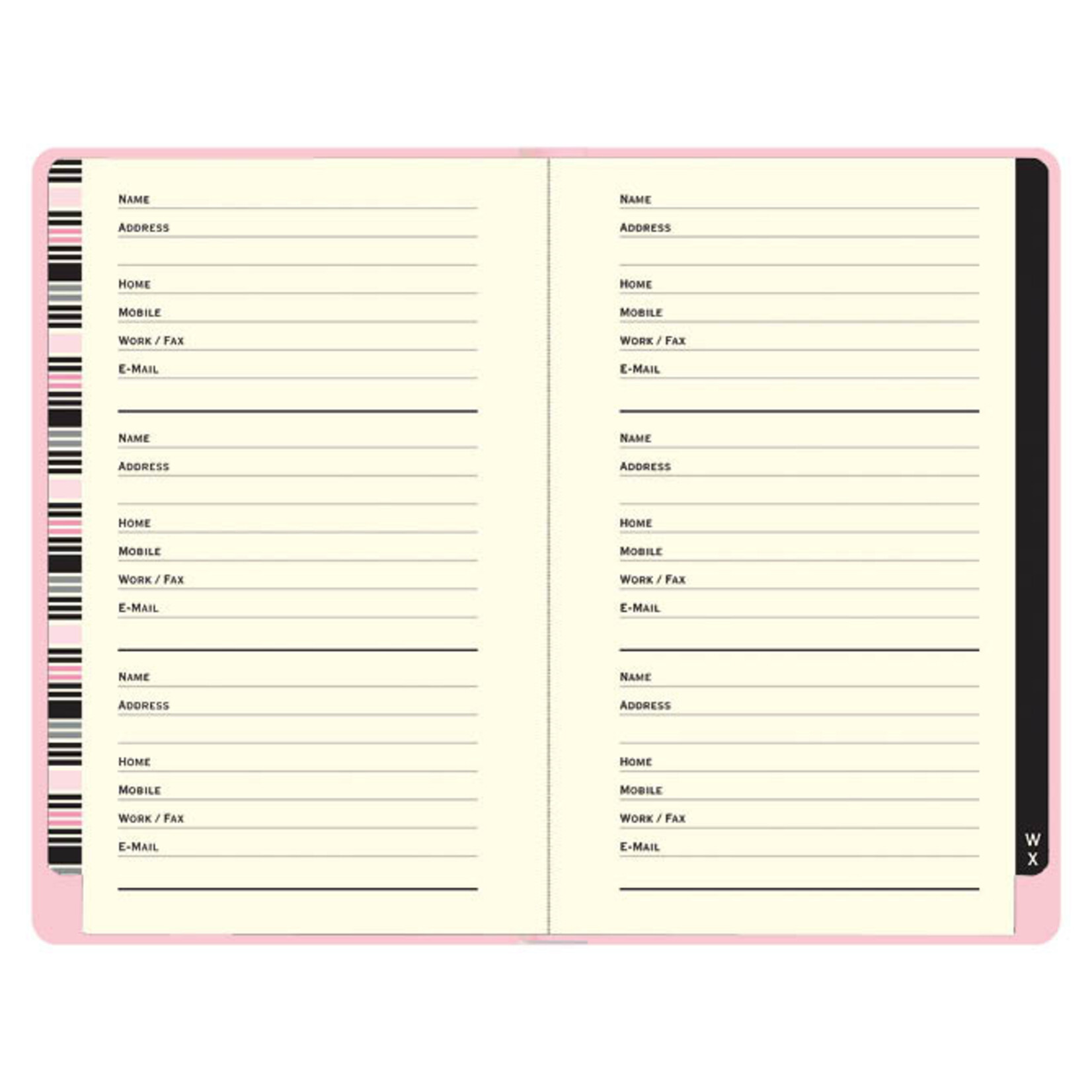 Peter Pauper Addressbook Peter Pauper The Little Pink Book