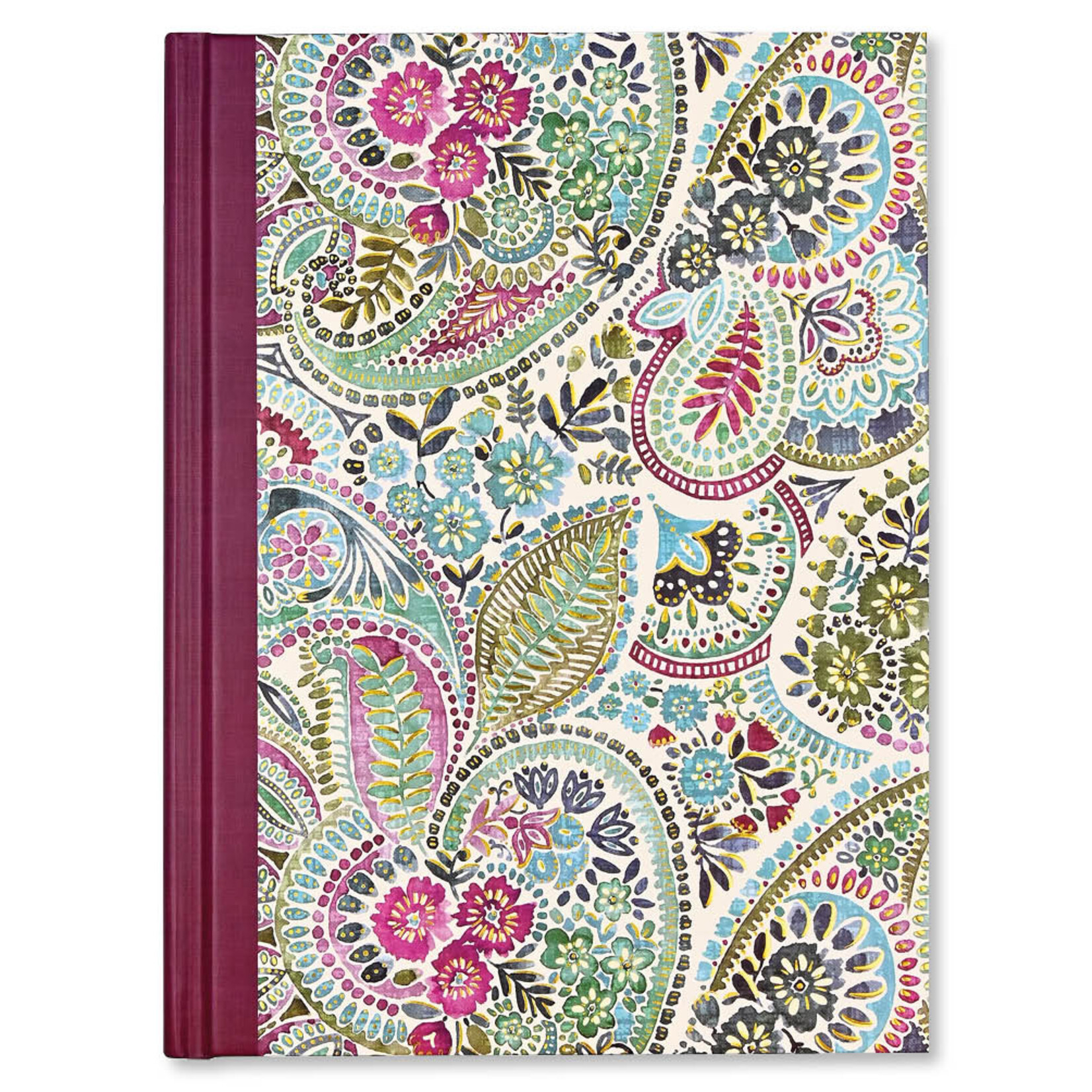 Peter Pauper 4113 Bookbound Journal Peter Pauper Watercolor Paisley
