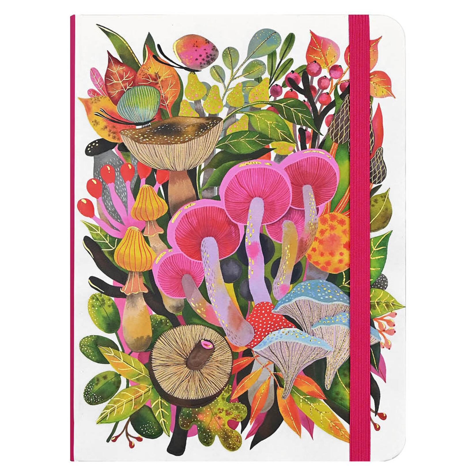 Peter Pauper 4079 Mid Size Journal Peter Pauper Mushroom Medley