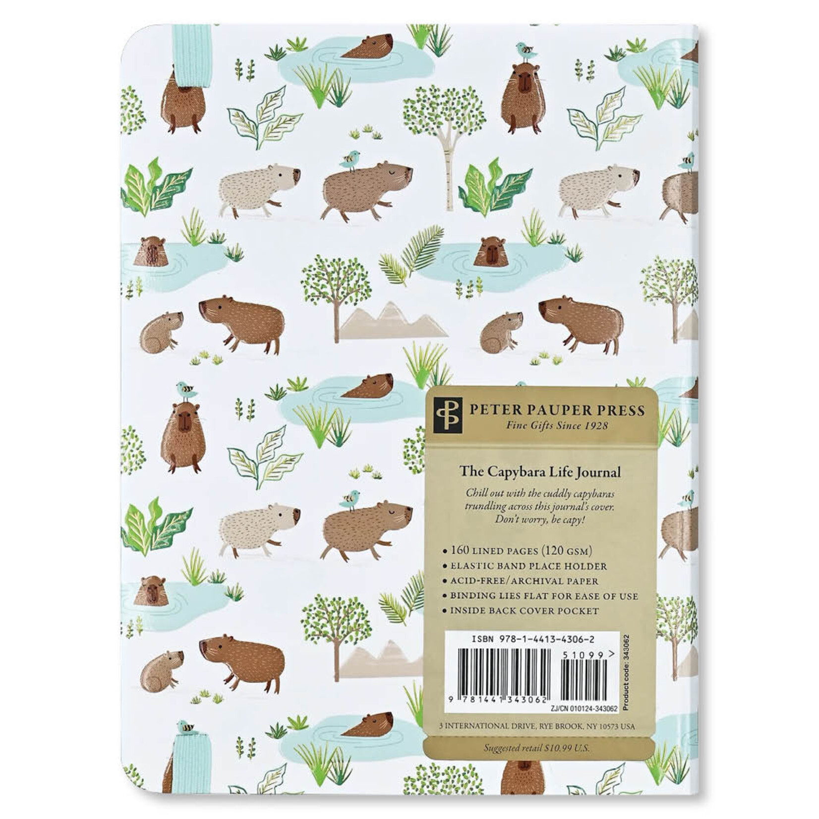 Peter Pauper Peter Pauper - The Capybara Life Journal