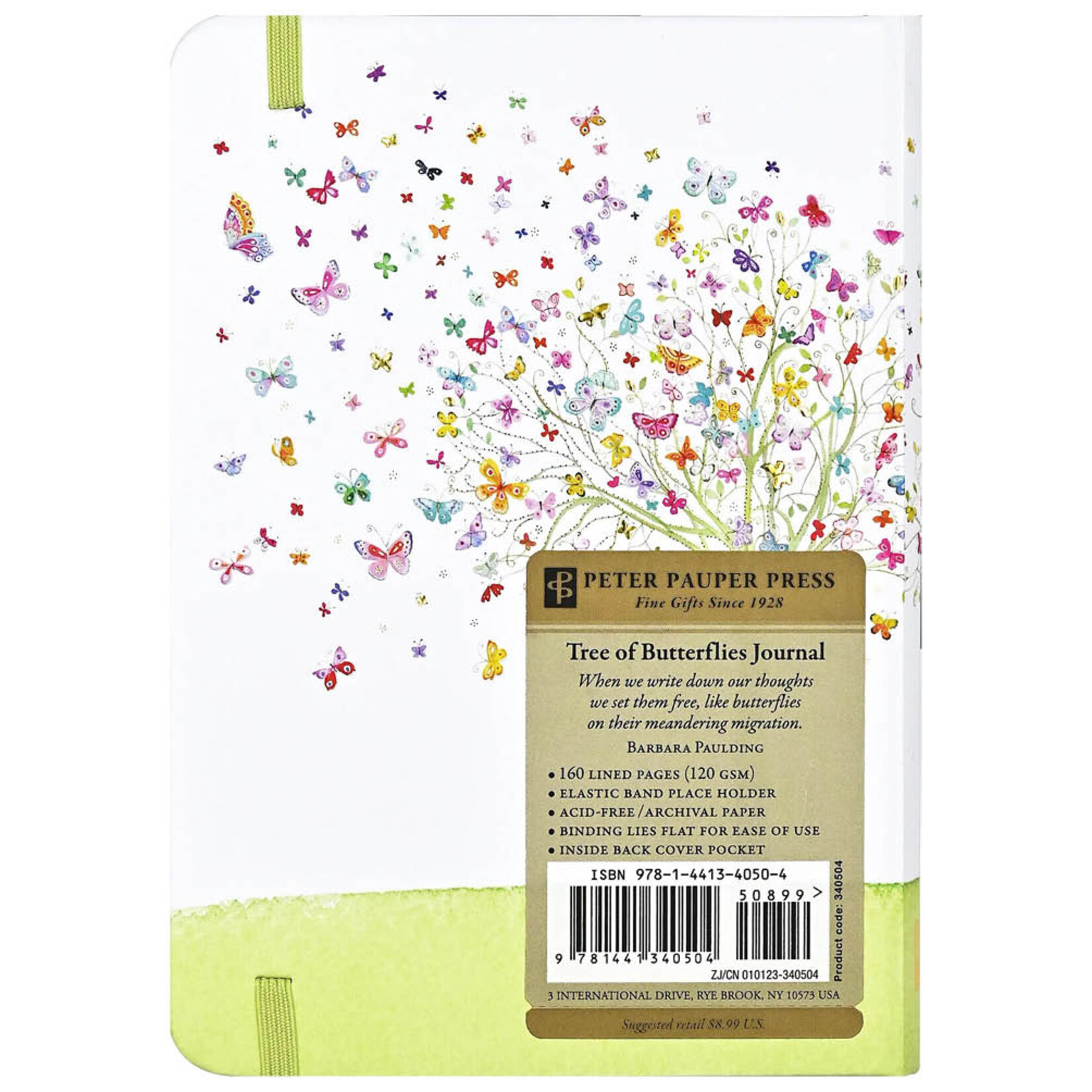 Compact Journal  Peter Pauper Tree of Butterflies