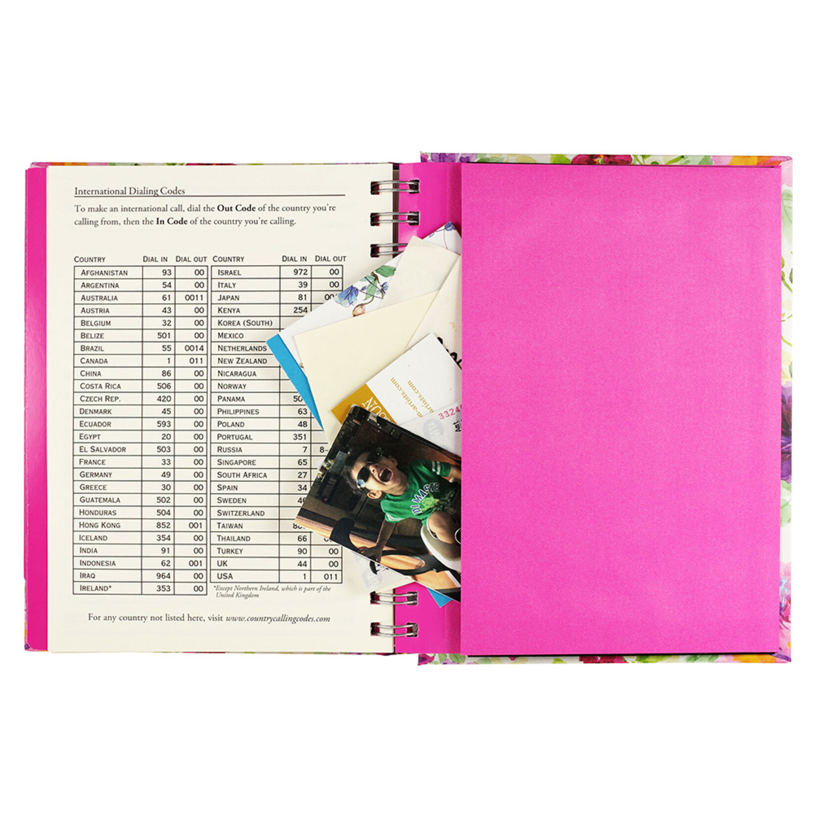 Peter Pauper Adressbook Large Peter Pauper Peony Garden