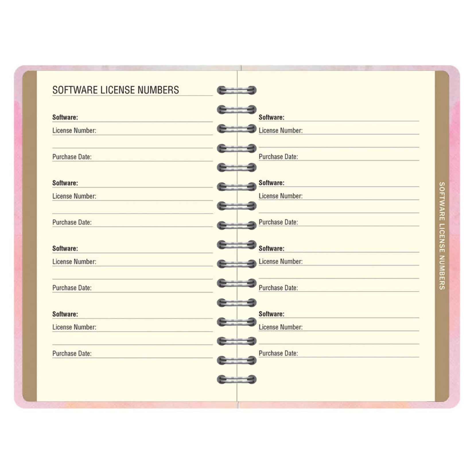 Peter Pauper Adressbook Large Peter Pauper Peony Garden