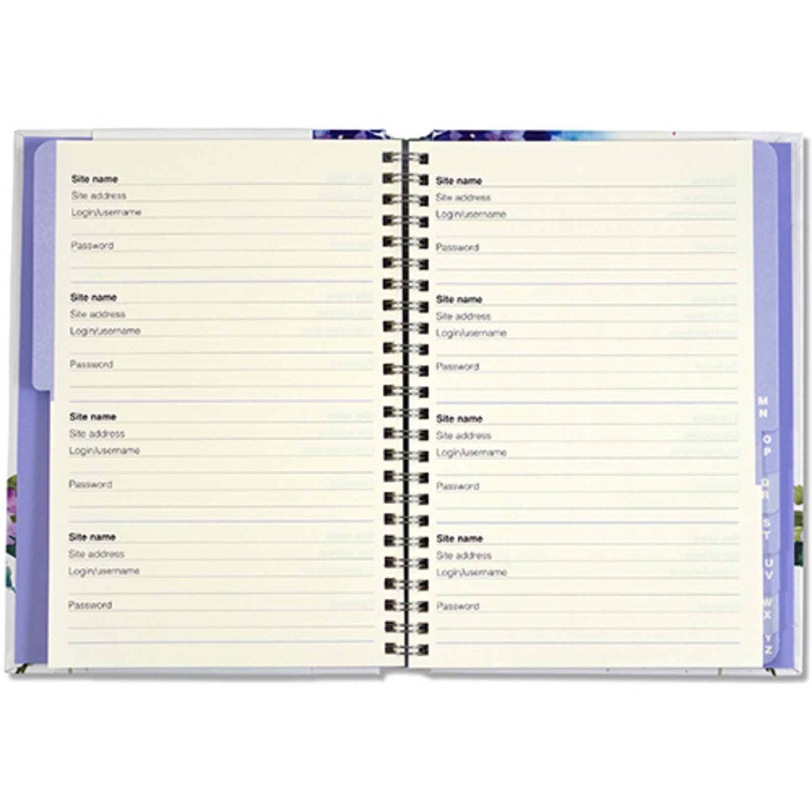 Peter Pauper Logbook Internet address &amp